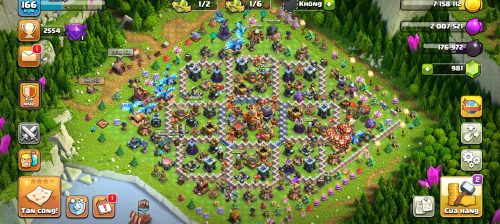Mã 337 Hall 16 Level 166 Tướng 60/72/44/50/17 Phù hợp người mới tập chơi