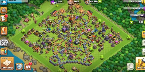 Mã 366 Hall 16 Level 126 Tướng 85 /91/40/70/44