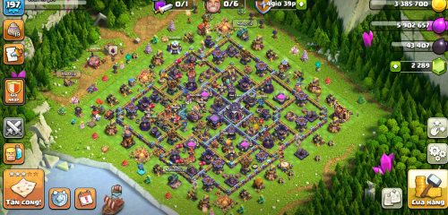 Mã 368 Hall 15 Level 197 Tướng 78/85/58/63/36