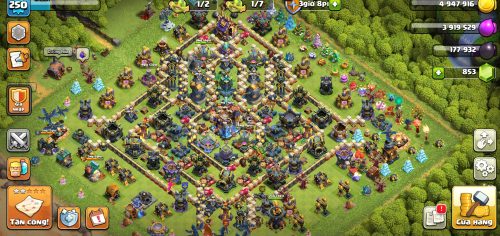 Mã 586 Hall 18 Level 250 Tướng 100/101/90/75/50 Nhiều Trang Bị Tím và Sự Kiện đẹp